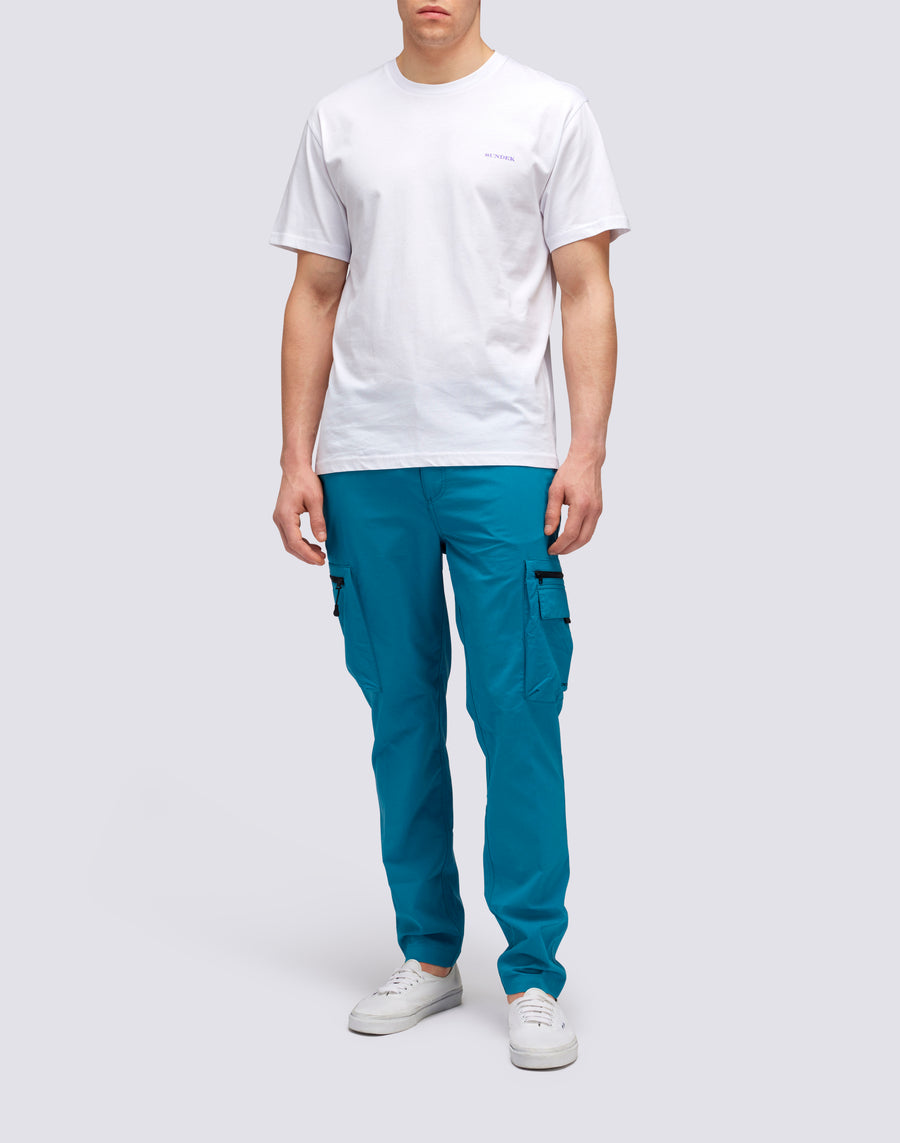 Sundek T-SHIRT PALM TRIP m618tej789p-00600 In Vendita