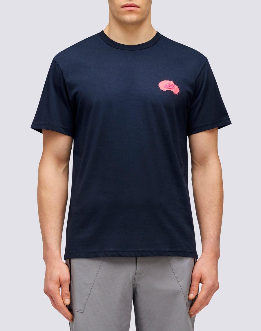 Sundek T-SHIRT TINTA UNITA LOGO m616tejr900-00701 Saldi