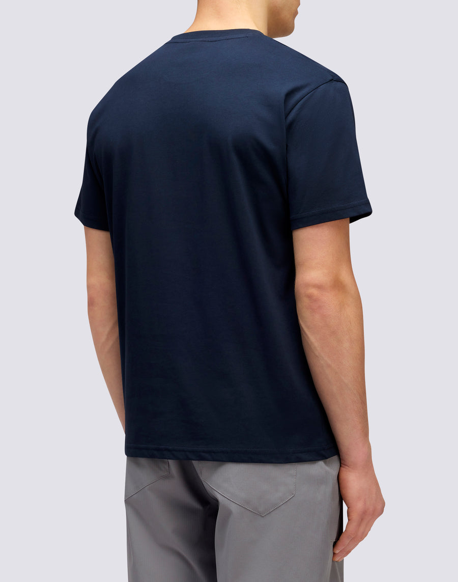 Sundek T-SHIRT TINTA UNITA LOGO m616tejr900-00701 Saldi