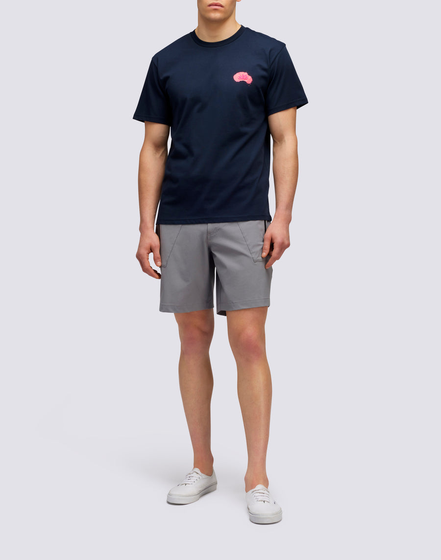 Sundek T-SHIRT TINTA UNITA LOGO m616tejr900-00701 Saldi