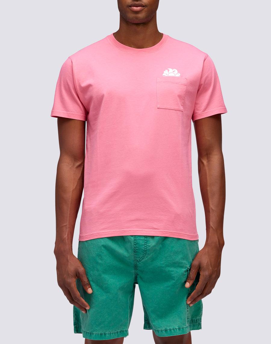 Sundek T-SHIRT CON TASCA m609tej7800-94801 Vendita Calda