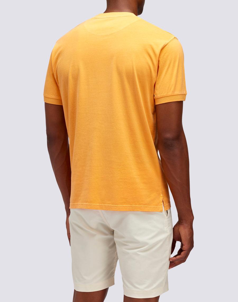 Sundek T-SHIRT NEW DEY GIROCOLLO TINTO CAPO CON LOGO m108tej78tc-a3301 I Più Venduti