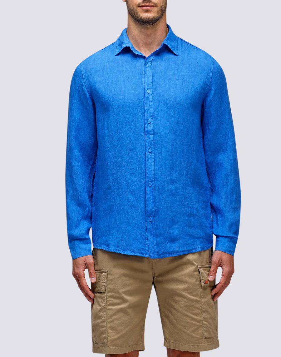 Sundek CAMICIA LINO m820shli7tc-67400 Qualità Garantita