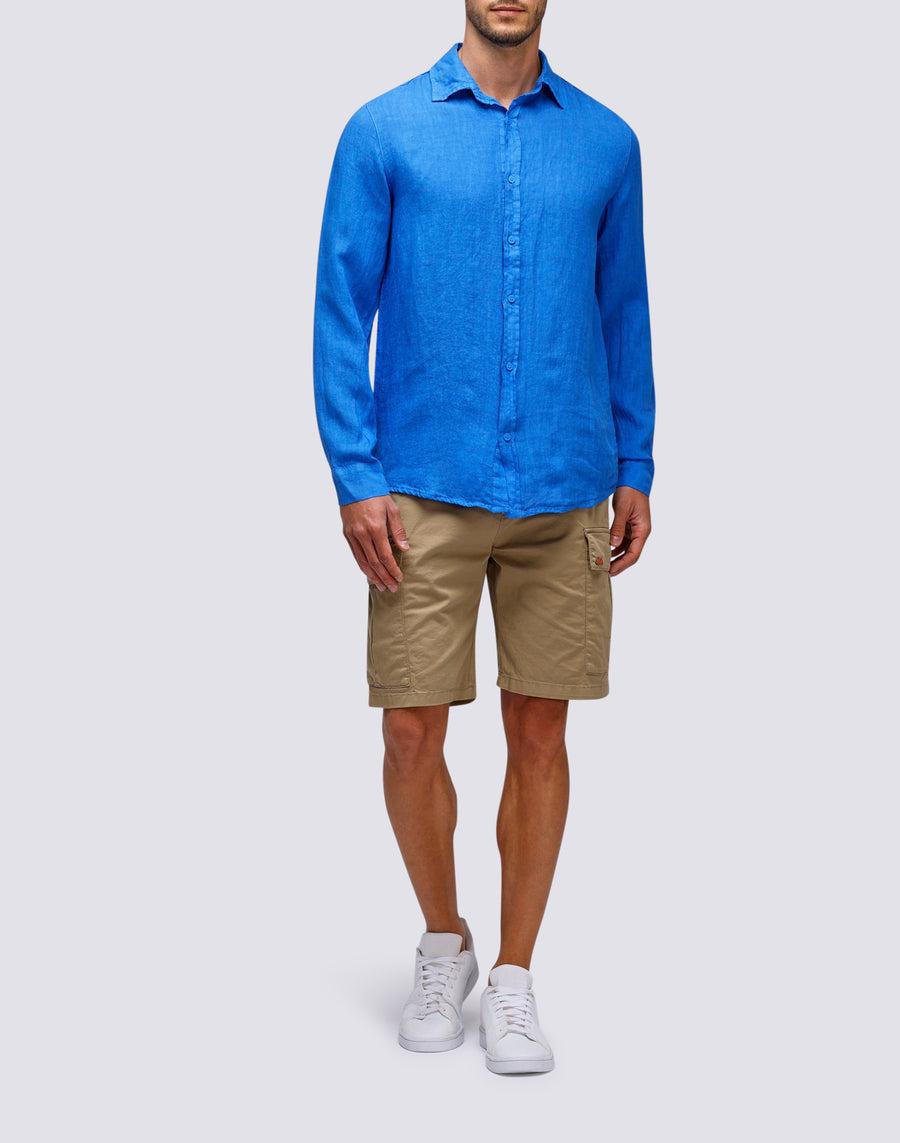 Sundek CAMICIA LINO m820shli7tc-67400 Qualità Garantita