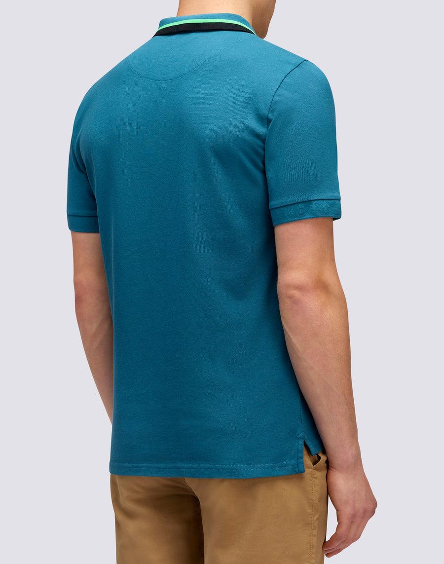 Sundek POLO IN COTONE PIQUET COMBINATO m997plpq500-a3401 Vendite Flash