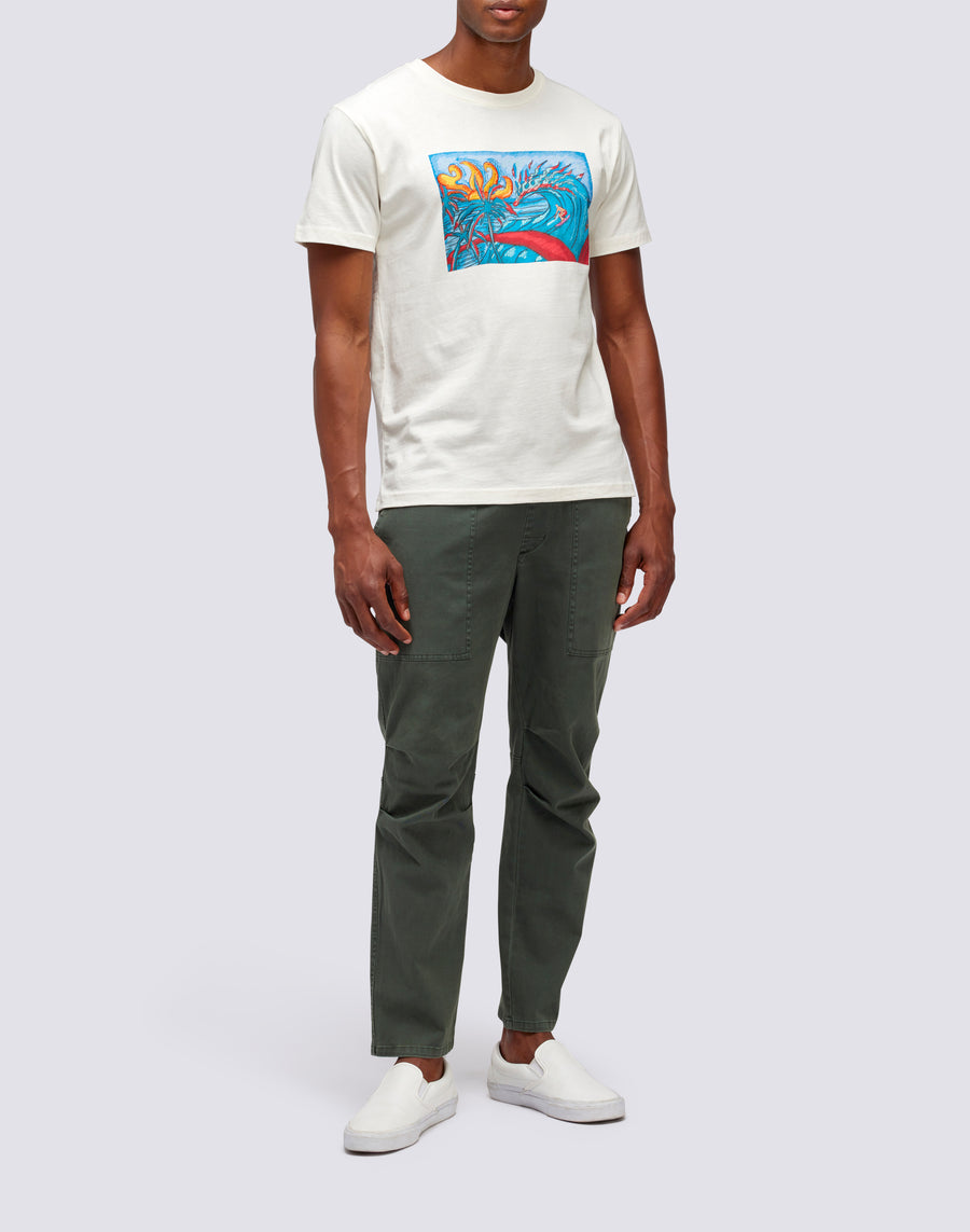 Sundek T-SHIRT STAMPA m644tejs500-03900 Nuova
