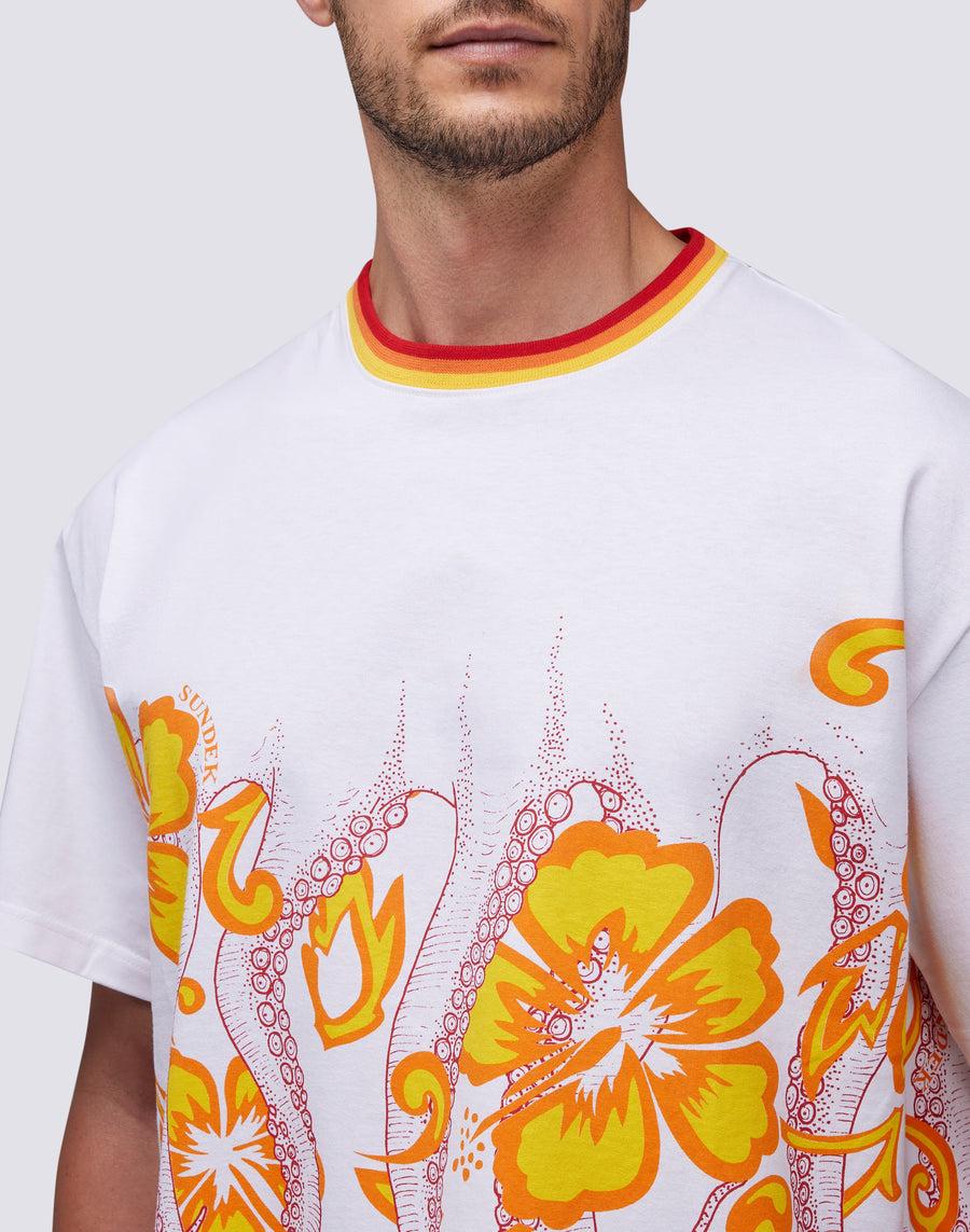 Sundek SUNDEK X OCTOPUS - T-SHIRT m662tejy5ou-006ou 2025
