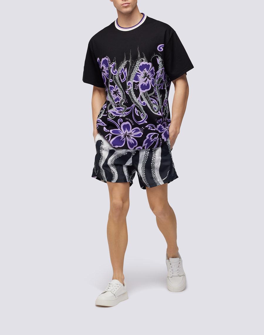 Sundek T-SHIRT OCTOPUS m662tejy5ou-004ou Italia