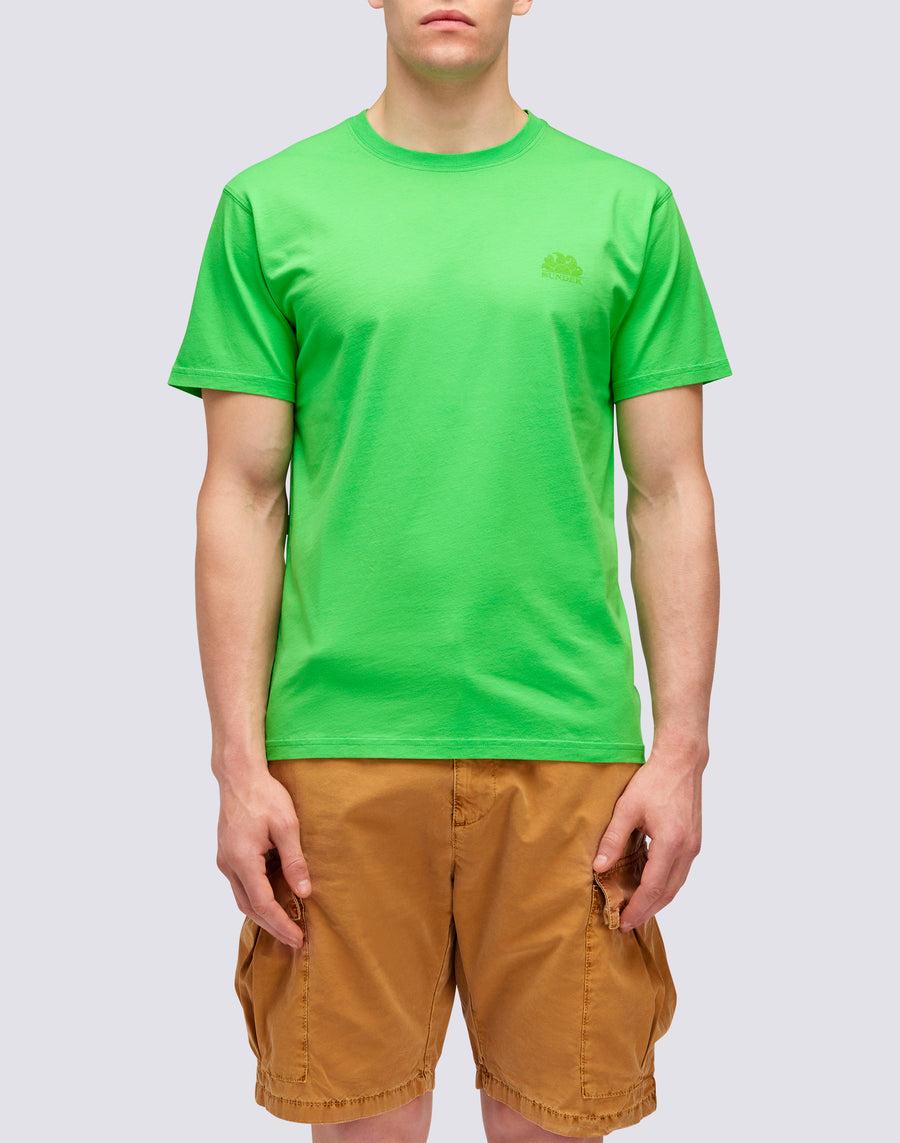 Sundek T-SHIRT GIROCOLLO CON LOGO m129tej78ot-a1800 Nuovo