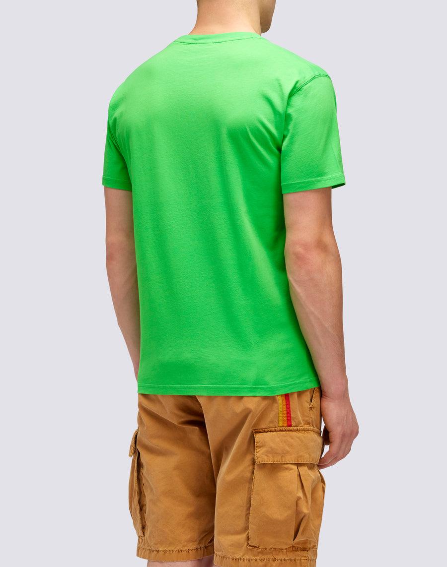 Sundek T-SHIRT GIROCOLLO CON LOGO m129tej78ot-a1800 Nuovo
