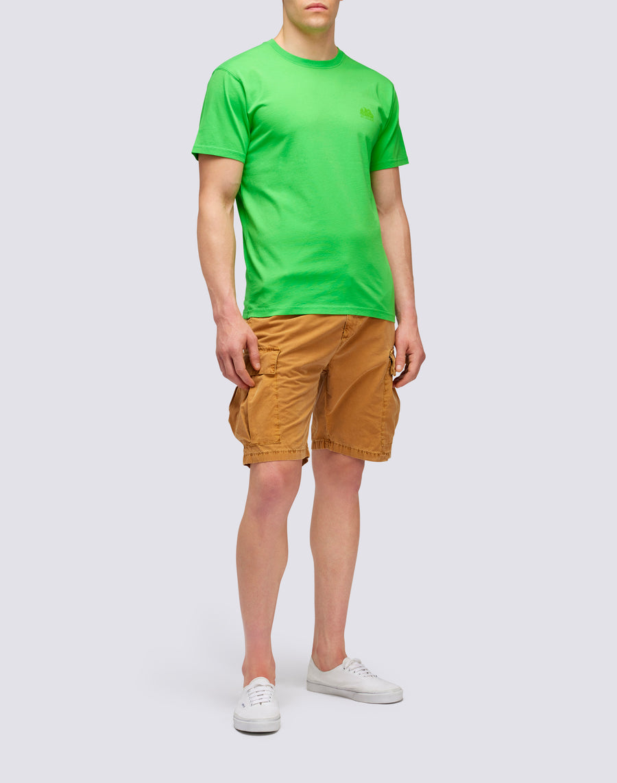 Sundek T-SHIRT GIROCOLLO CON LOGO m129tej78ot-a1800 Nuovo