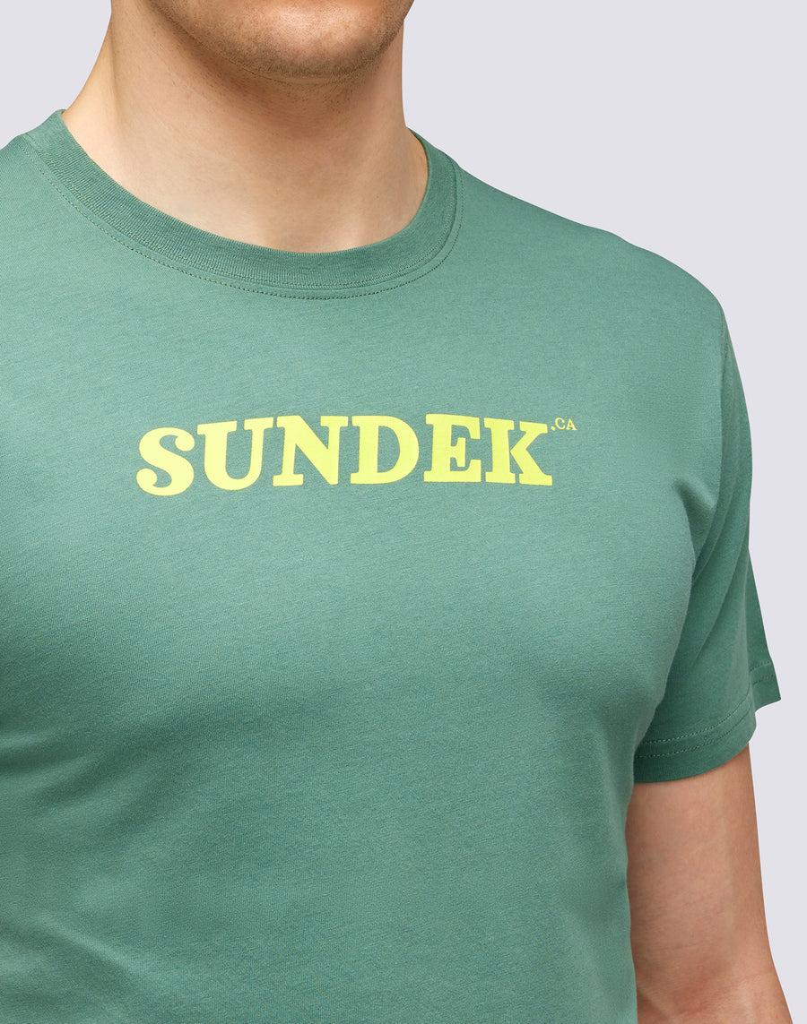 Sundek T-SHIRT GIROCOLLO CON LOGO m287tej7800-a1601 Acquista Ora