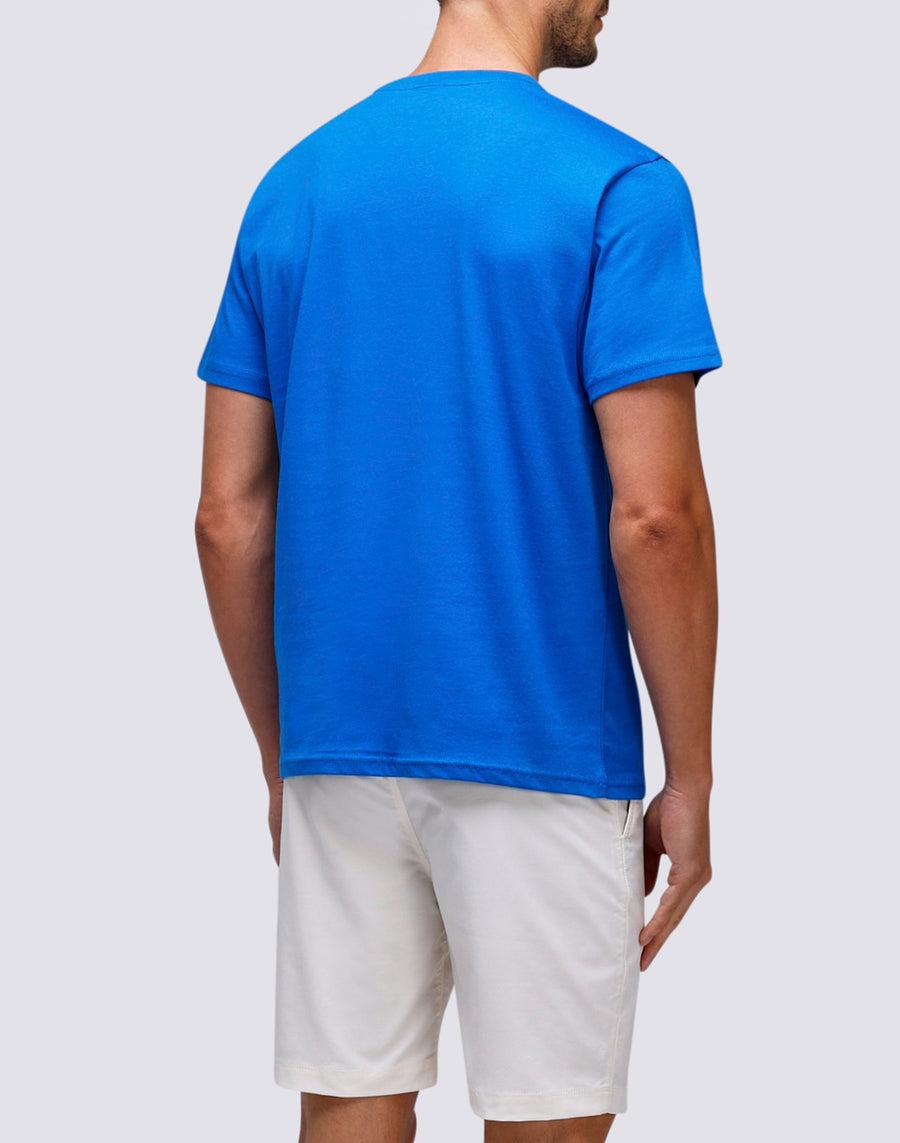 Sundek T-SHIRT MANICHE CORTE CON LOGO m021tej78ot-a2200 Vendita Economica