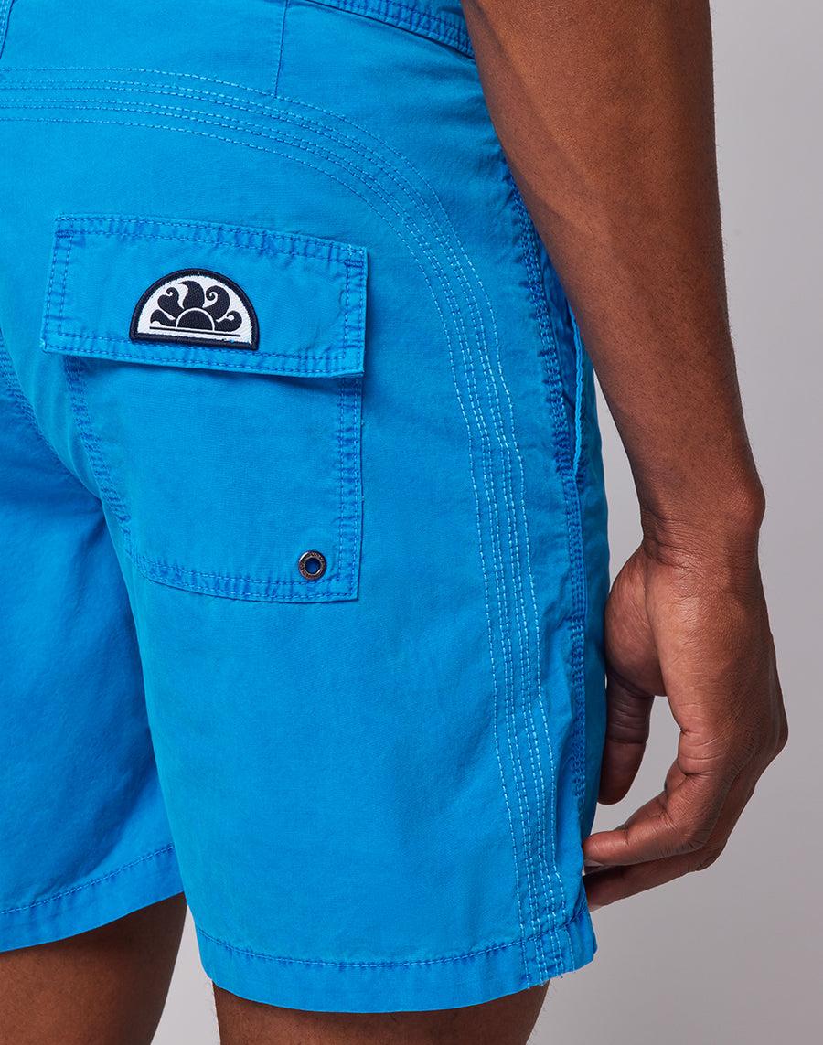 Sundek walkshort in cotone popeline M233WKPP900-00100 Saldi Di Fabbrica