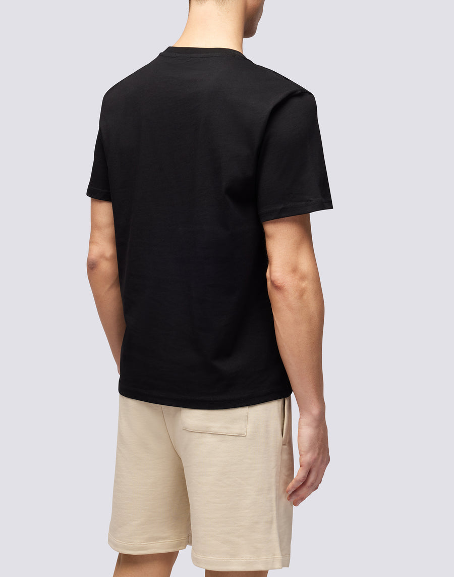 Sundek T-SHIRT GIROCOLLO CON STAMPA LOGO m021tej7800-00402 Vendita