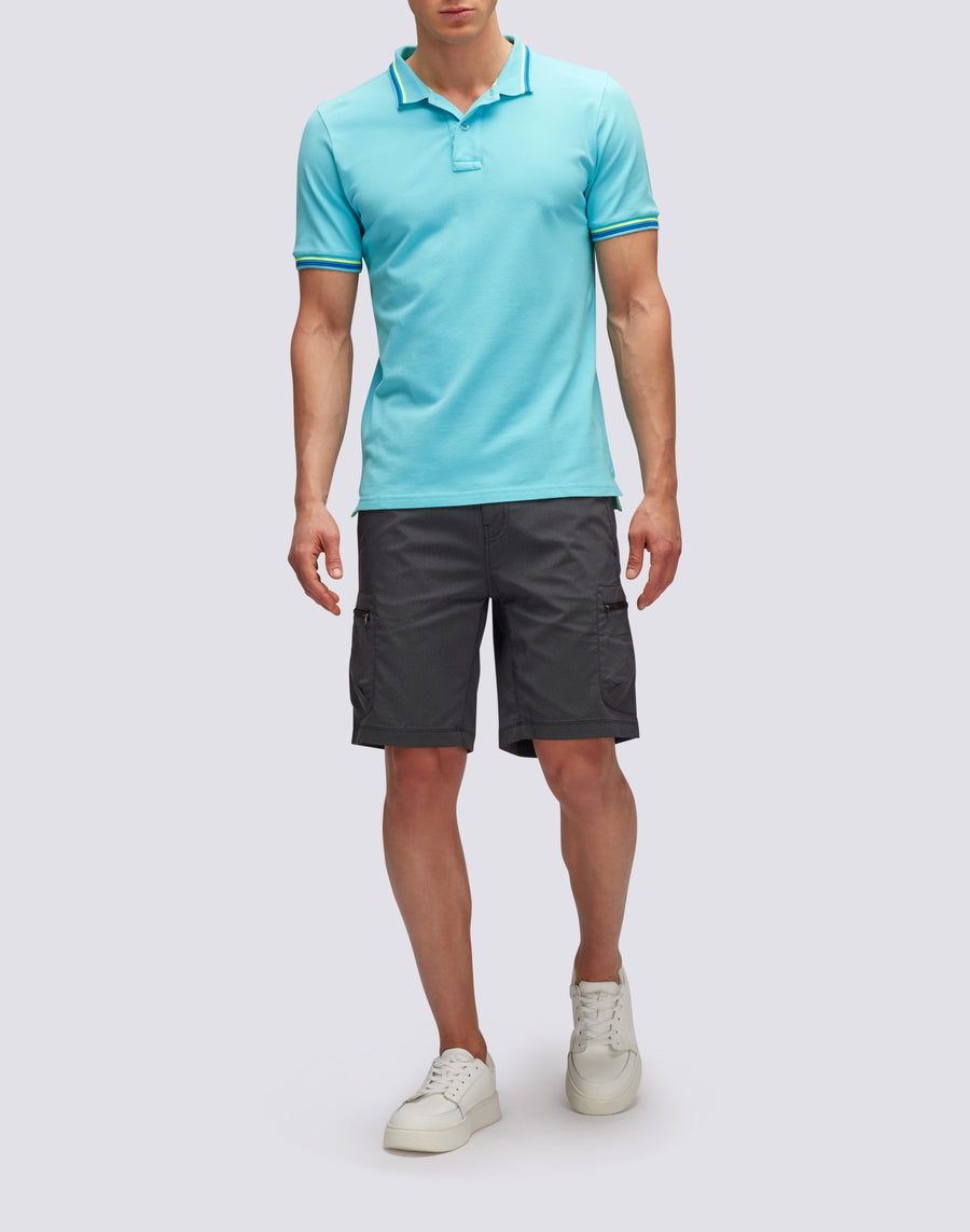 Sundek POLO BRICE IN COTONE PIQUET CON DETTAGLI TRICOLOR m779plj6500-05202 Soddisfazione Garantita