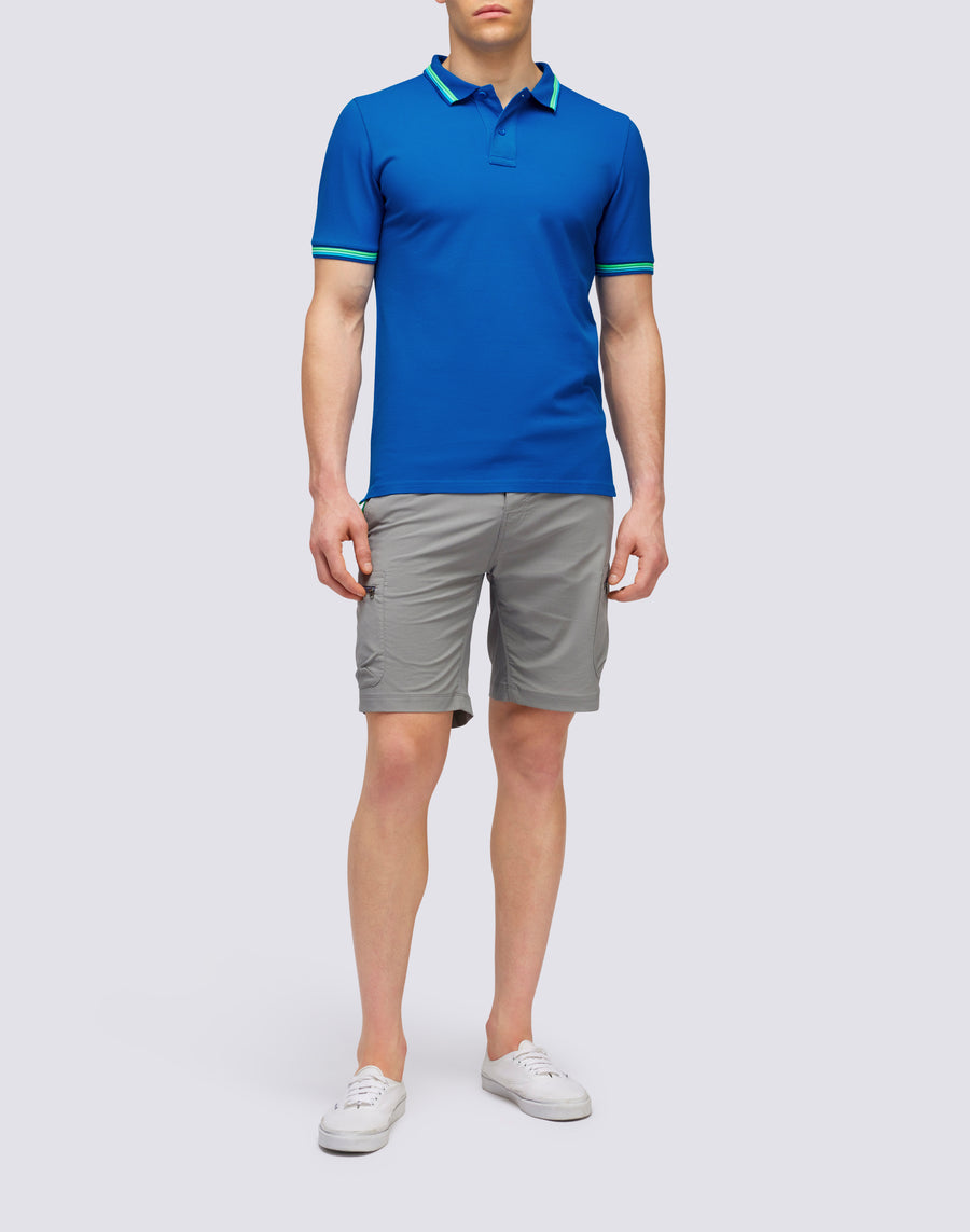 Sundek POLO BRICE IN COTONE PIQUET CON DETTAGLI TRICOLOR m779plj6500-a2201 Negozi Online