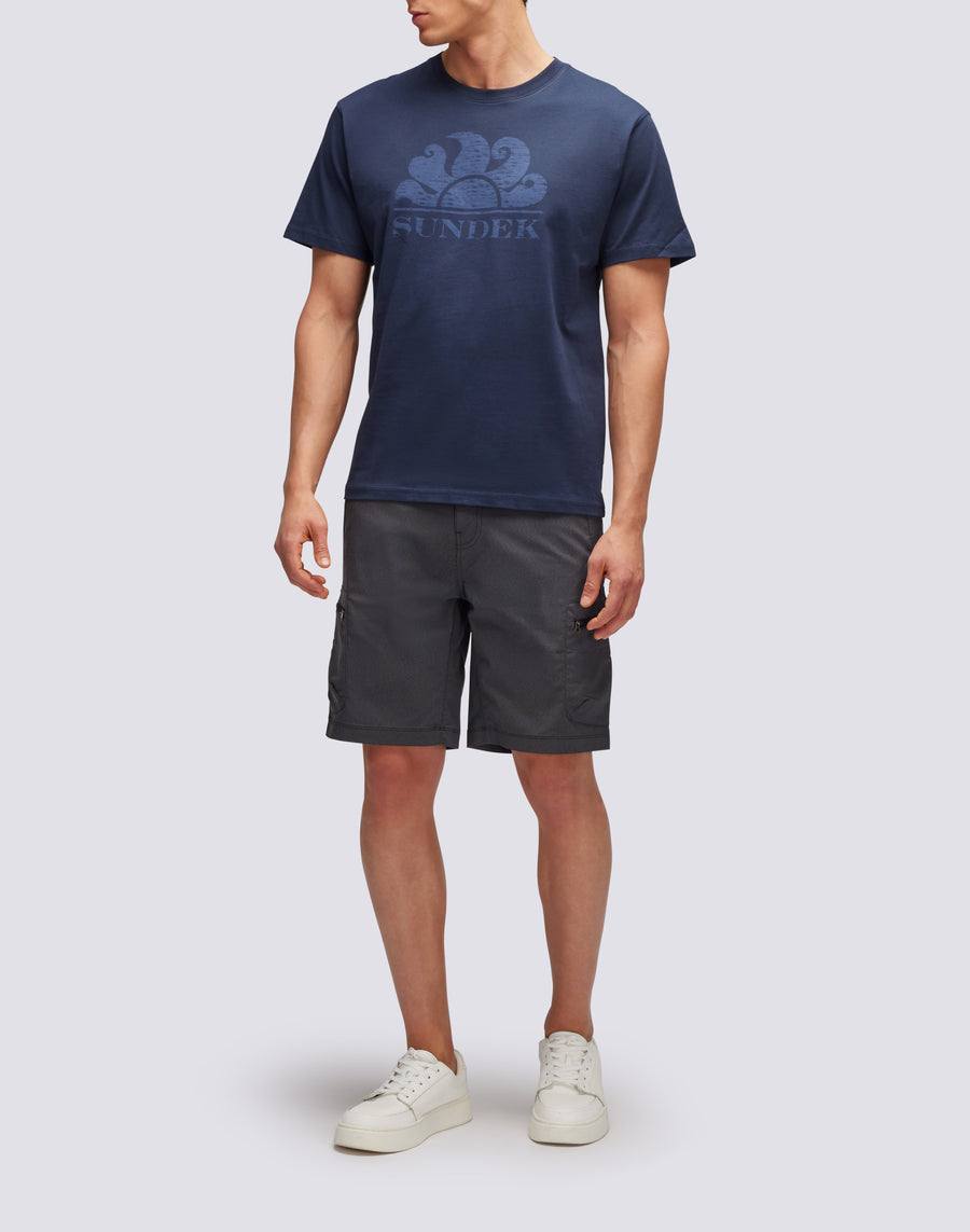 Sundek shorts cargo in tessuto quick dry M169WKP8700-00402 Economico