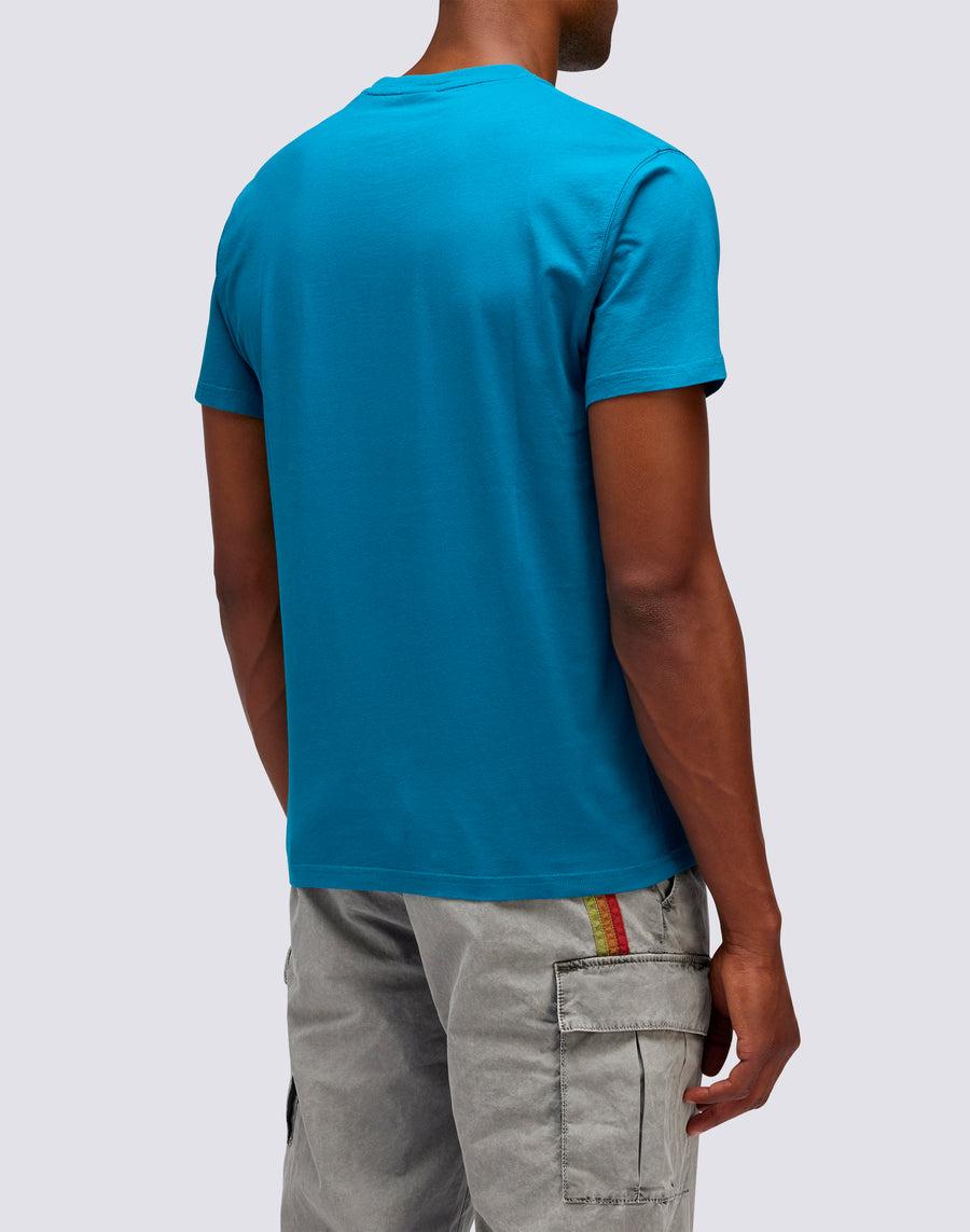 Sundek T-SHIRT LOGO RICAMO m610tej7800-01201 Consegna Veloce