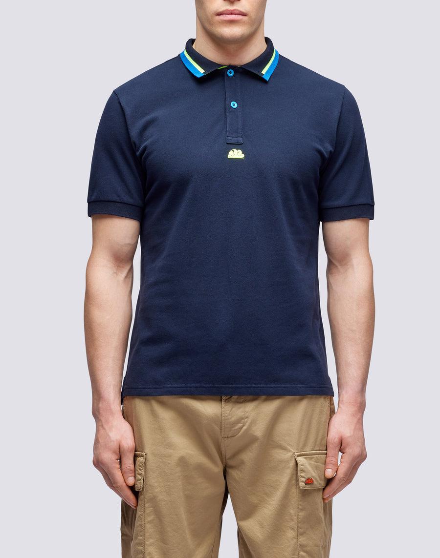 Sundek POLO IN COTONE PIQUET COMBINATO m997plpq500-32202