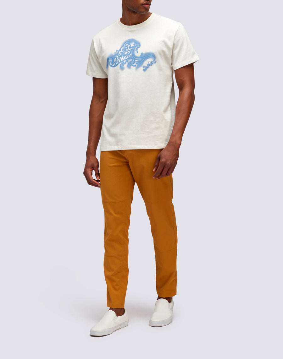 Sundek T-SHIRT WAVE PRINT m612tejs500-03901 In Vendita