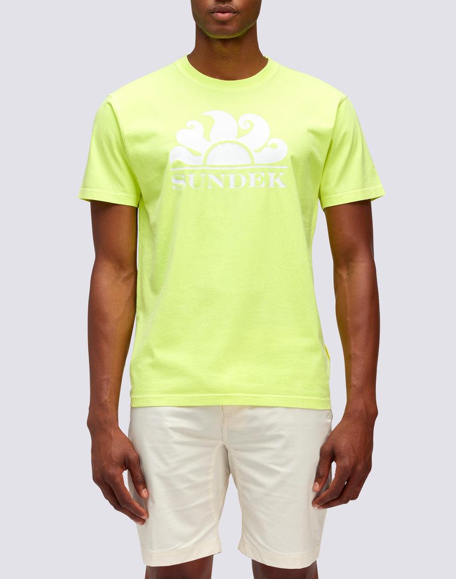 Sundek T-SHIRT LOGO PRINT m021tej78tc-23001 Vendita Calda