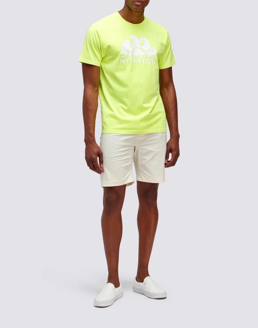 Sundek T-SHIRT LOGO PRINT m021tej78tc-23001 Vendita Calda