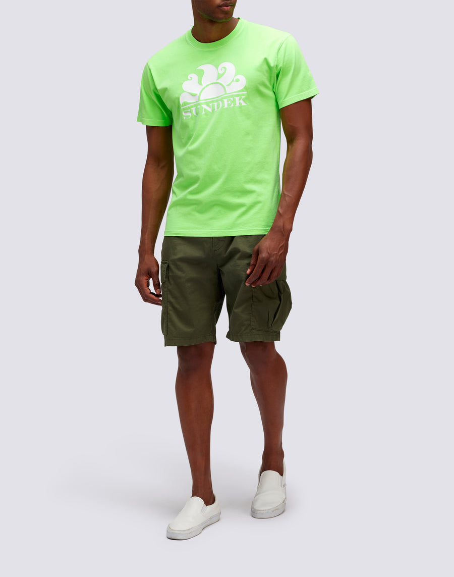 Sundek T-SHIRT LOGO PRINT m021tej78tc-24801 Vendite Flash