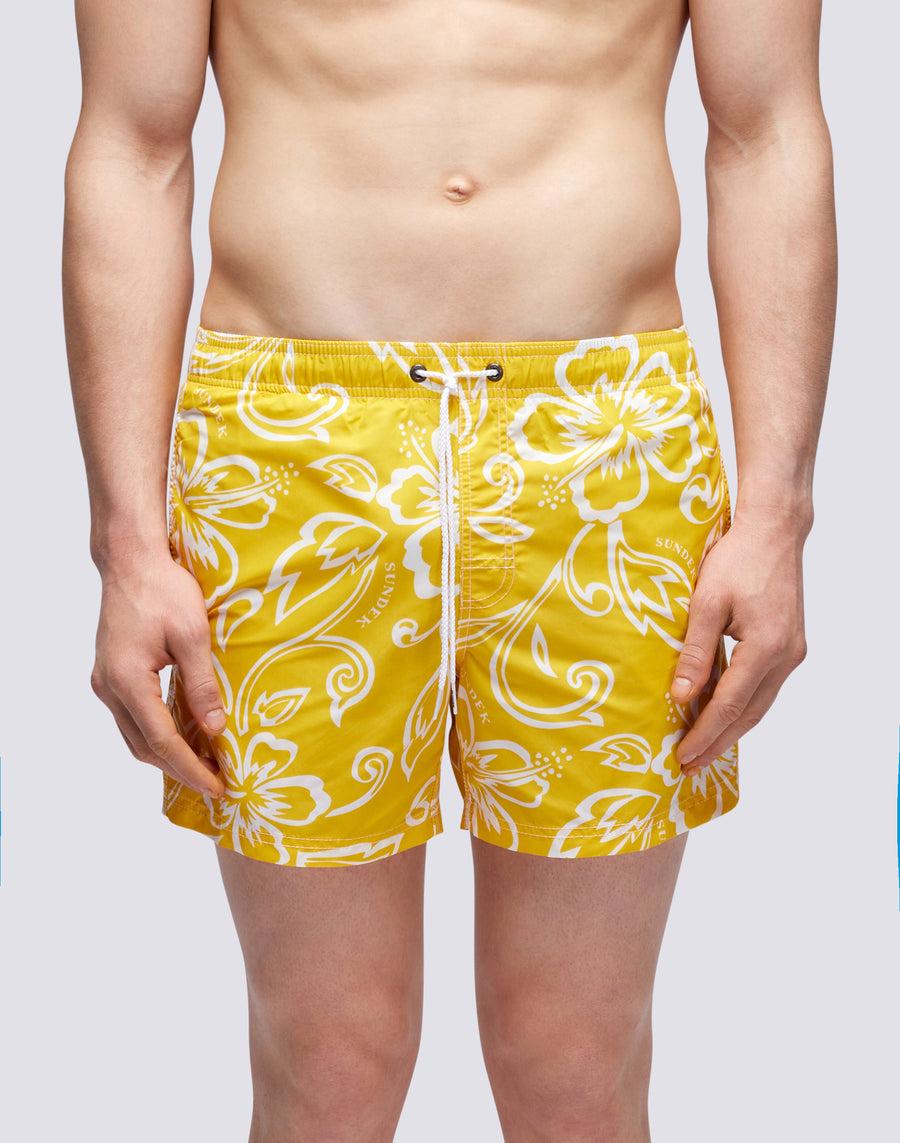 Sundek COSTUME A PANTALONCINO CORTO VITA ELASTICATA STAMPA ARCHIVE HIBISCUS m504bdta1ia-a29ia Acquista Ora