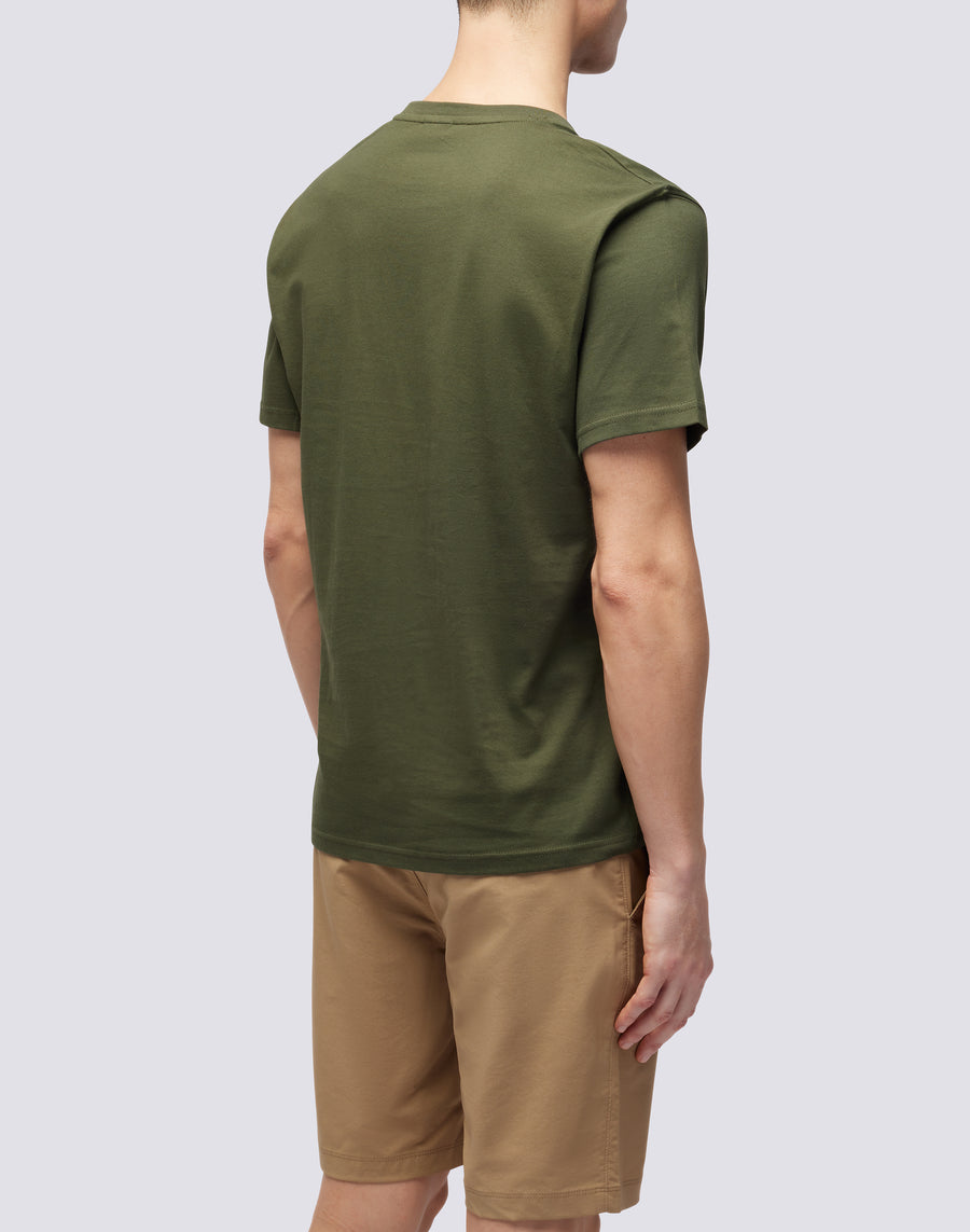 Sundek T-SHIRT GIROCOLLO CON STAMPA LOGO m021tej7800-30204 Consegna Veloce