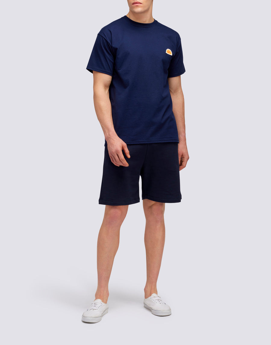 Sundek T-SHIRT HERITAGE PATCH m643tejy300-00700 In Vendita