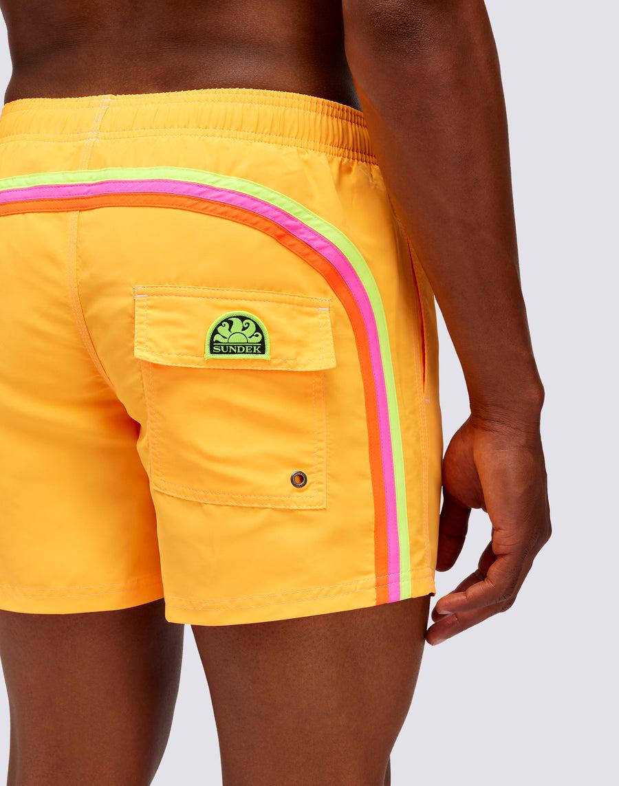 Sundek costume da bagno uomo fluo m504bdta100-05708 Moda