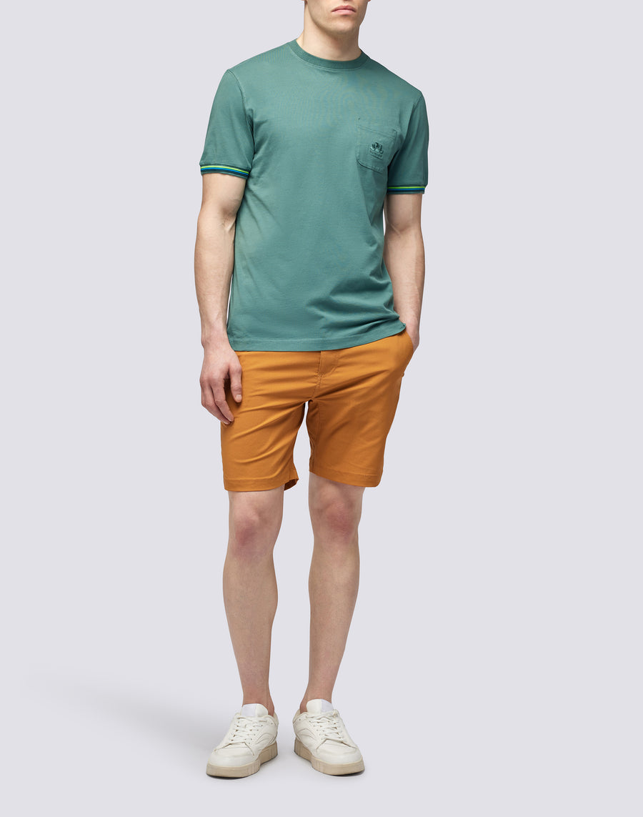 Sundek T-SHIRT FINN GIROCOLLO CON TASCHINO m775tej7800-a1601 Offerta