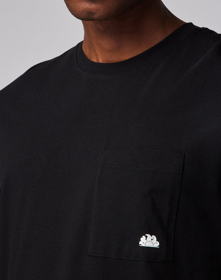 Sundek t-shirt con logo stampato m301tejr900-00400 Vendite Flash