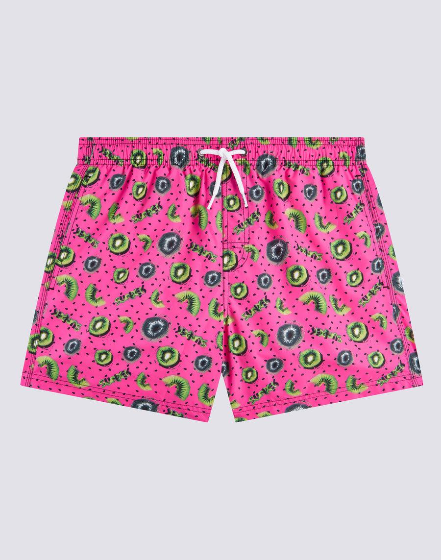 Sundek costume da bagno corto a vita elasticata microstampa kiwi boost m633bdrt4gu-082gu Qualità