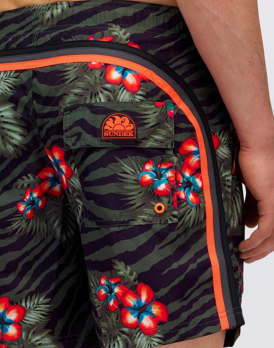 Sundek COSTUME STAMPA JUNGLE HIBI m505bdrt32h-a272h Outlet