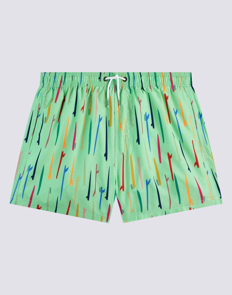 Sundek costume da bagno corto vita elasticata stampa pop surf repreve® m504bdrt3ru-776ru In Saldo