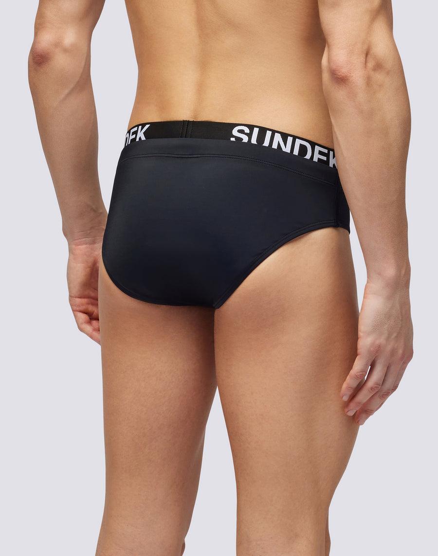 Sundek SLIP CON ELASTICO LOGO m309ssl3000-00401 Qualità