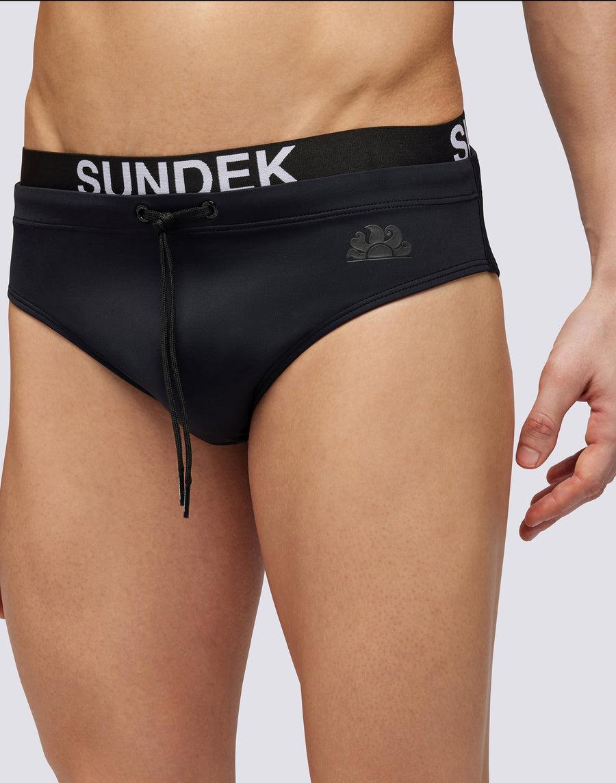 Sundek SLIP CON ELASTICO LOGO m309ssl3000-00401 Qualità