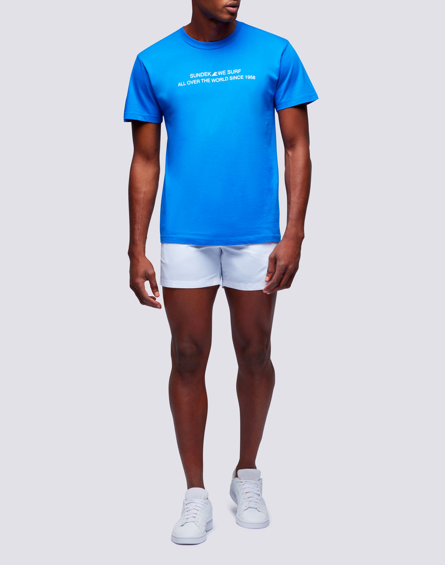 Sundek t-shirt uomo in cotone capsule flag m633bdrt4km-008km Promozione