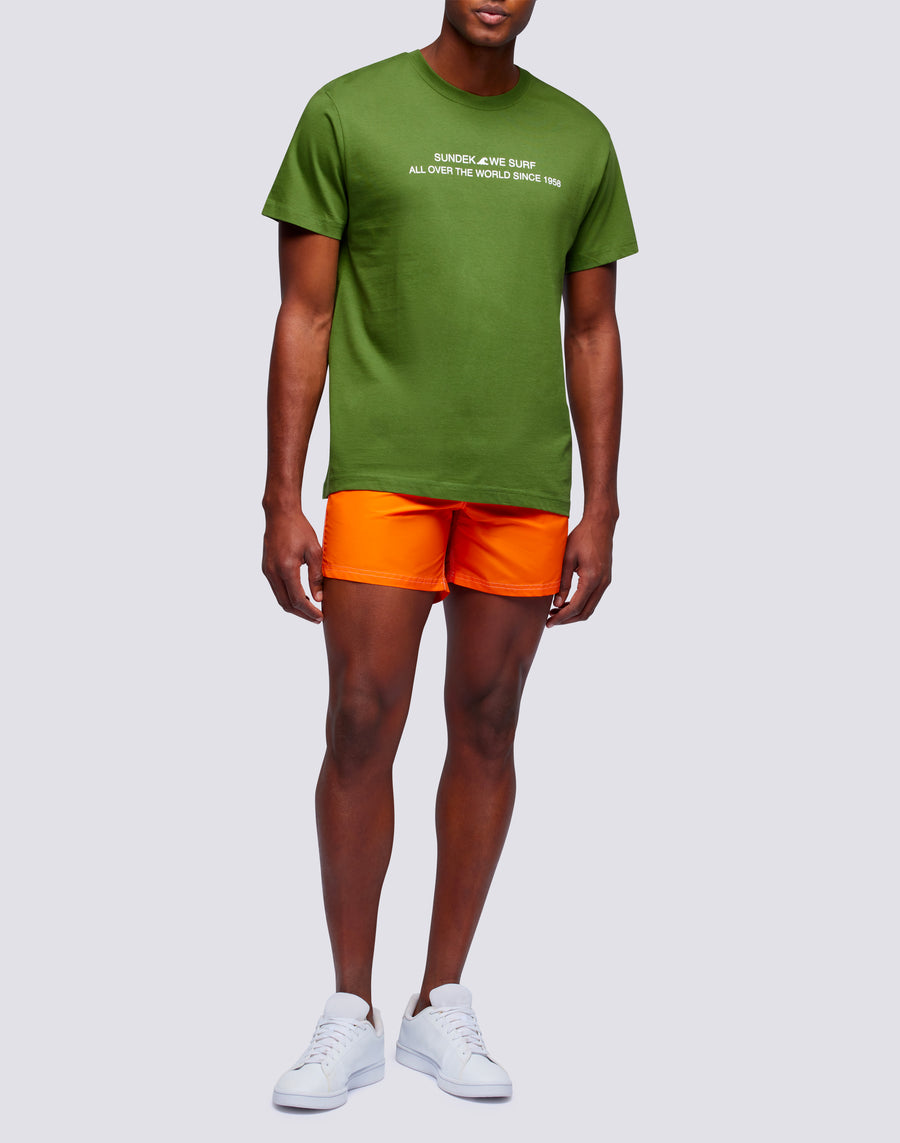 Sundek t-shirt uomo in cotone capsule flag m669tesj500-12700 Spedizione Gratuita