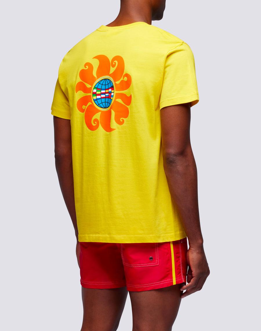 Sundek t-shirt uomo in cotone capsule flag m669tesj500-00700 Qualità Garantita