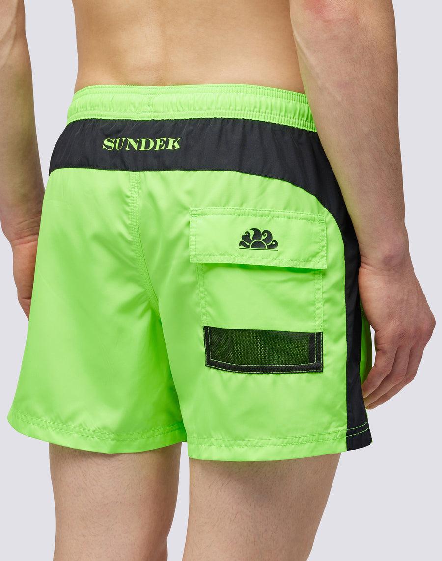 Sundek COSTUME DA BAGNO CORTO VITA ELASTICATA LIGHT POLY m731bdp0300-24801 Offerta