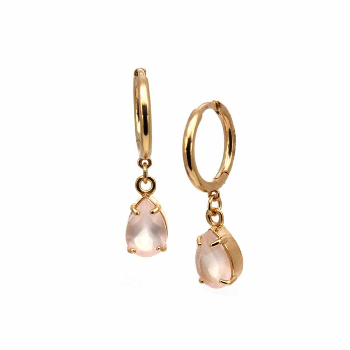 Thais Bernardes Orecchini Colors Quarzo Rosa