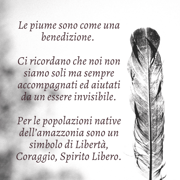 Thais Bernardes Bracciale in Cotone con Piuma Negozio