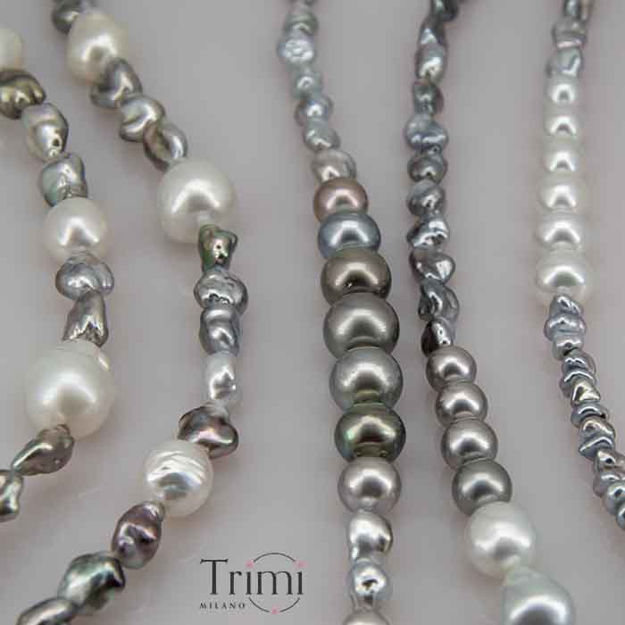 Trimi Gioielli Collana con perle Australiane e di Tahiti Online