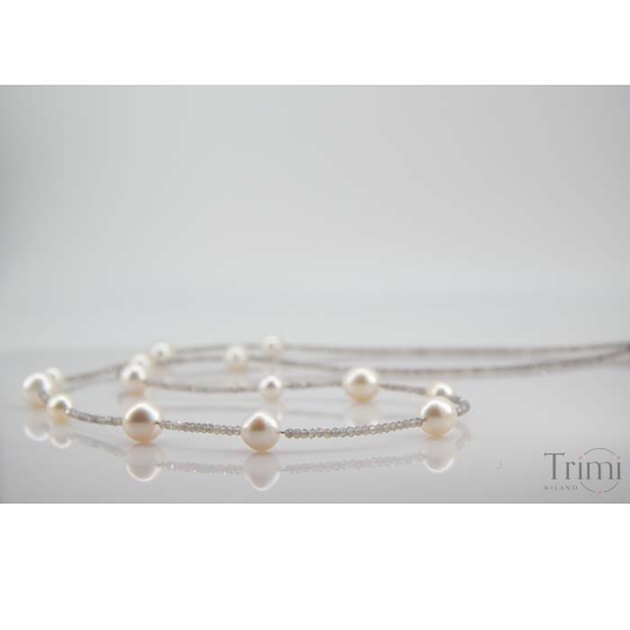 Trimi Gioielli Collana con perle Australiane Liquidazione