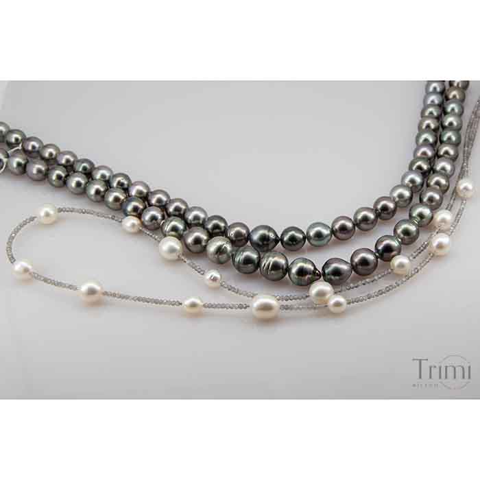 Trimi Gioielli Collana con perle Australiane Liquidazione