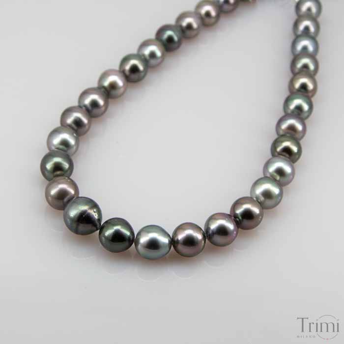 Trimi Gioielli Collana con perle di Tahiti Nuovo