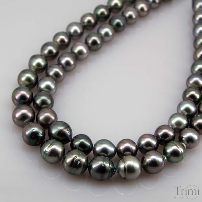 Trimi Gioielli Collana con perle di Tahiti Nuovo
